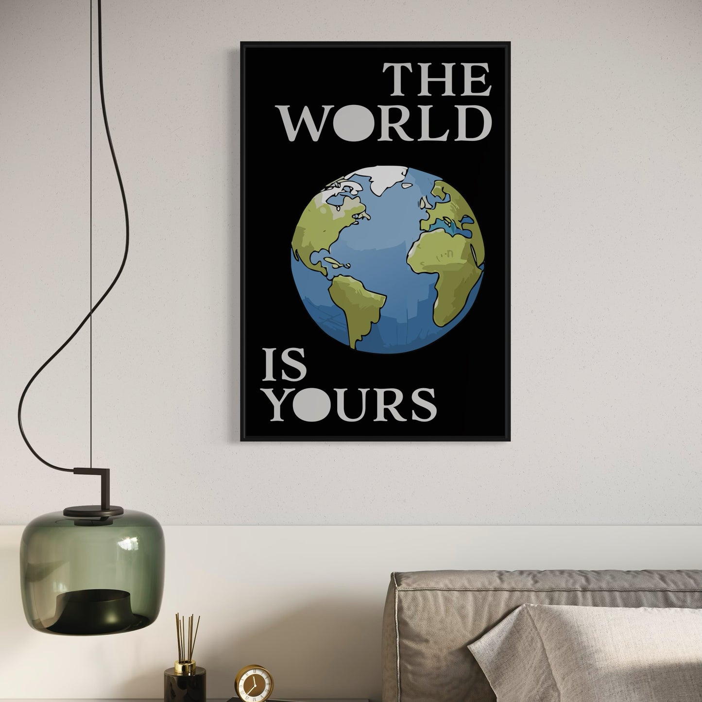 THE WORLD IS YOURS Poster