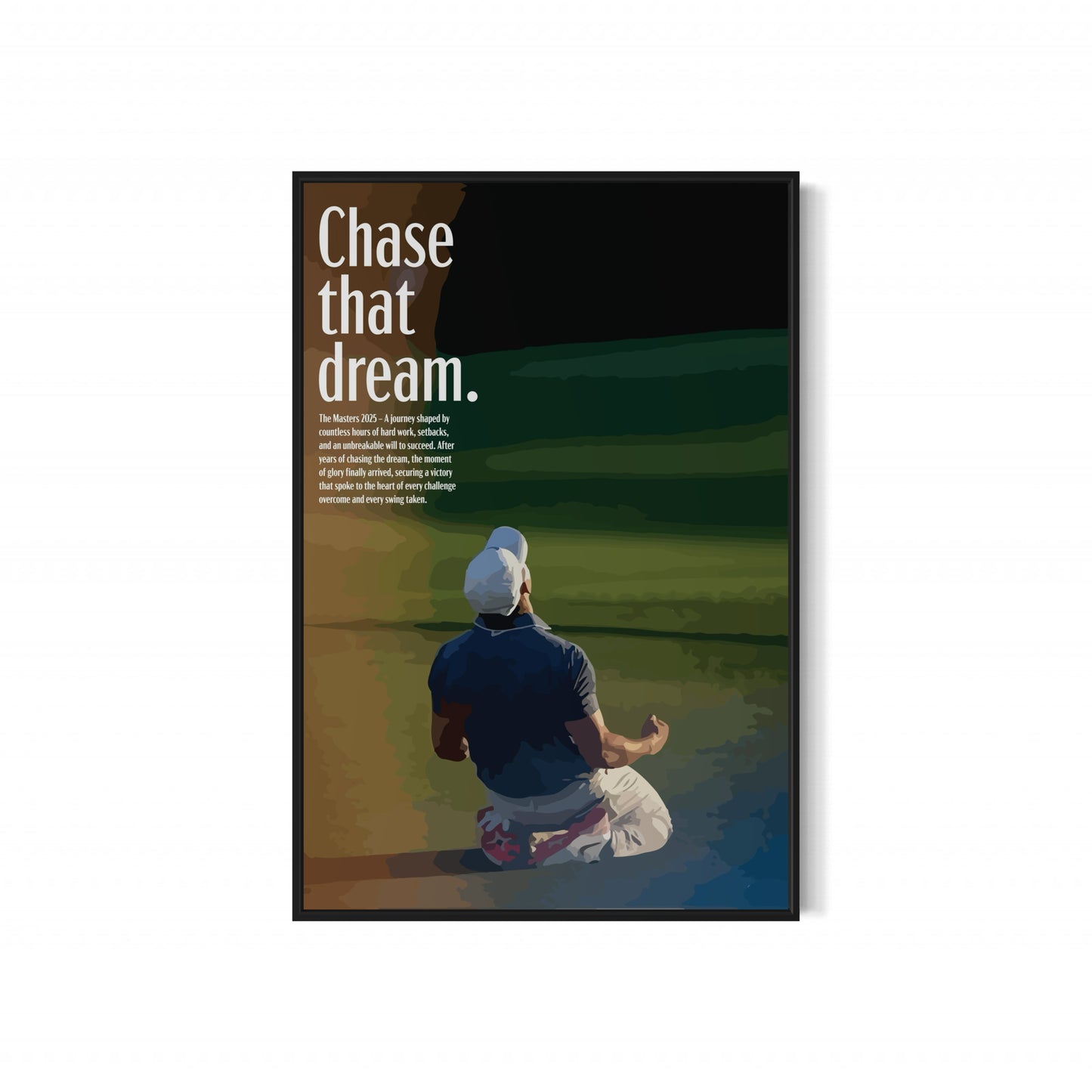 Rory Mcllroy Masters 2025 Poster