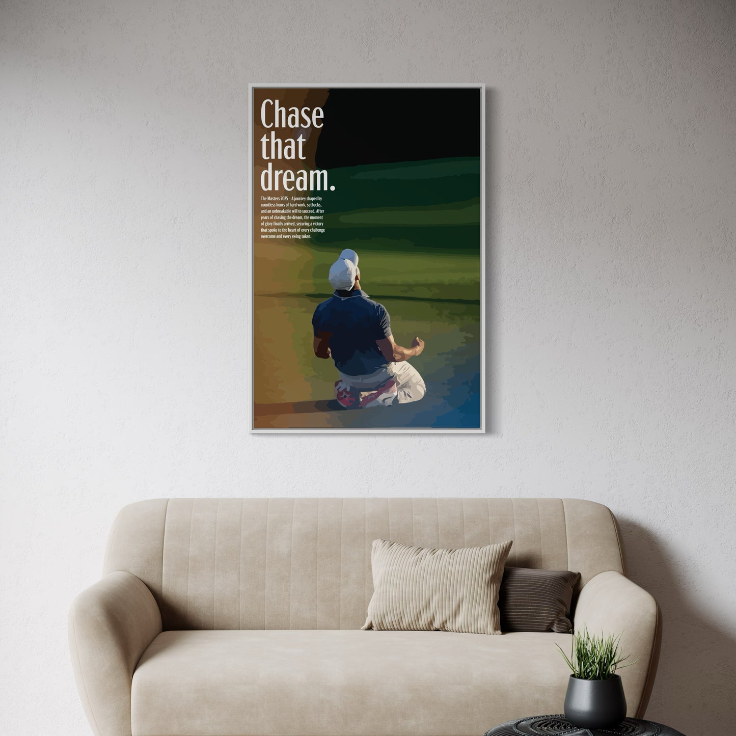 Rory Mcllroy Masters 2025 Poster