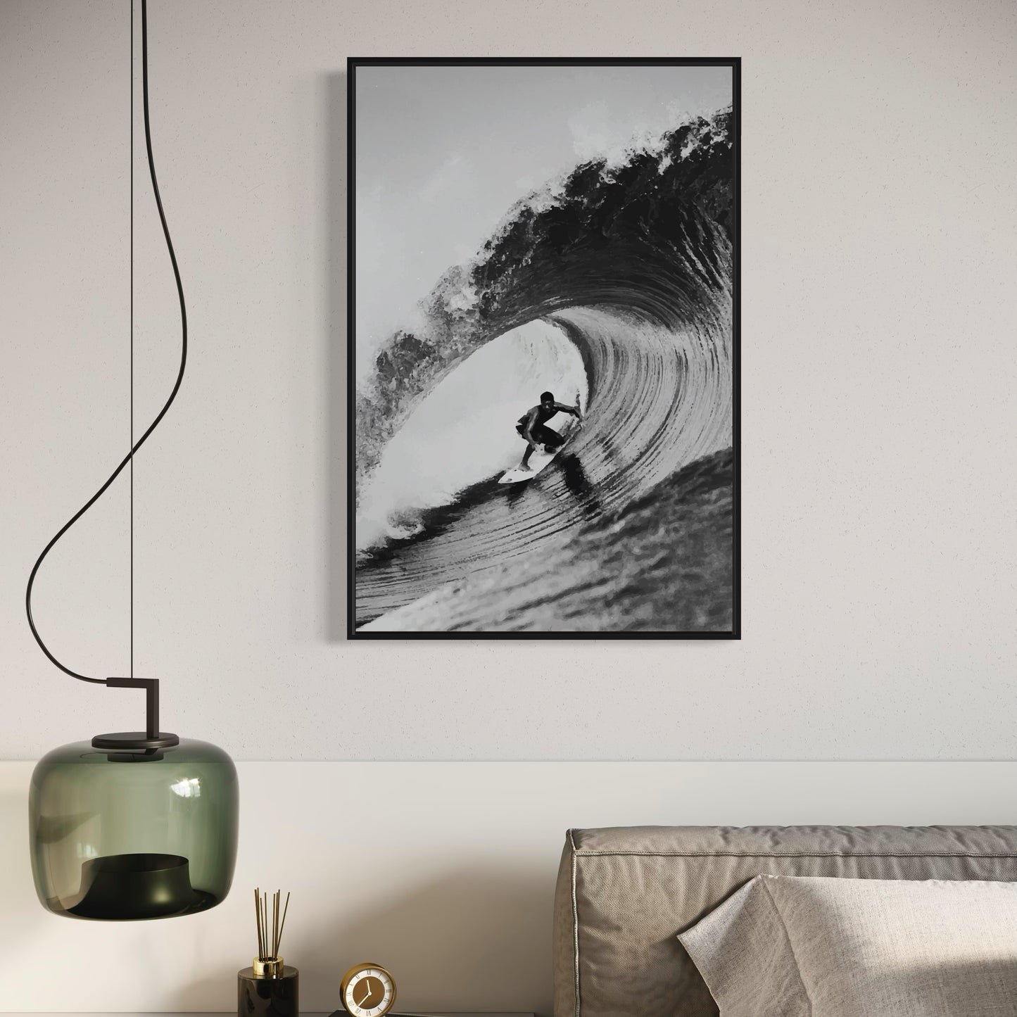 Surfing Black & White