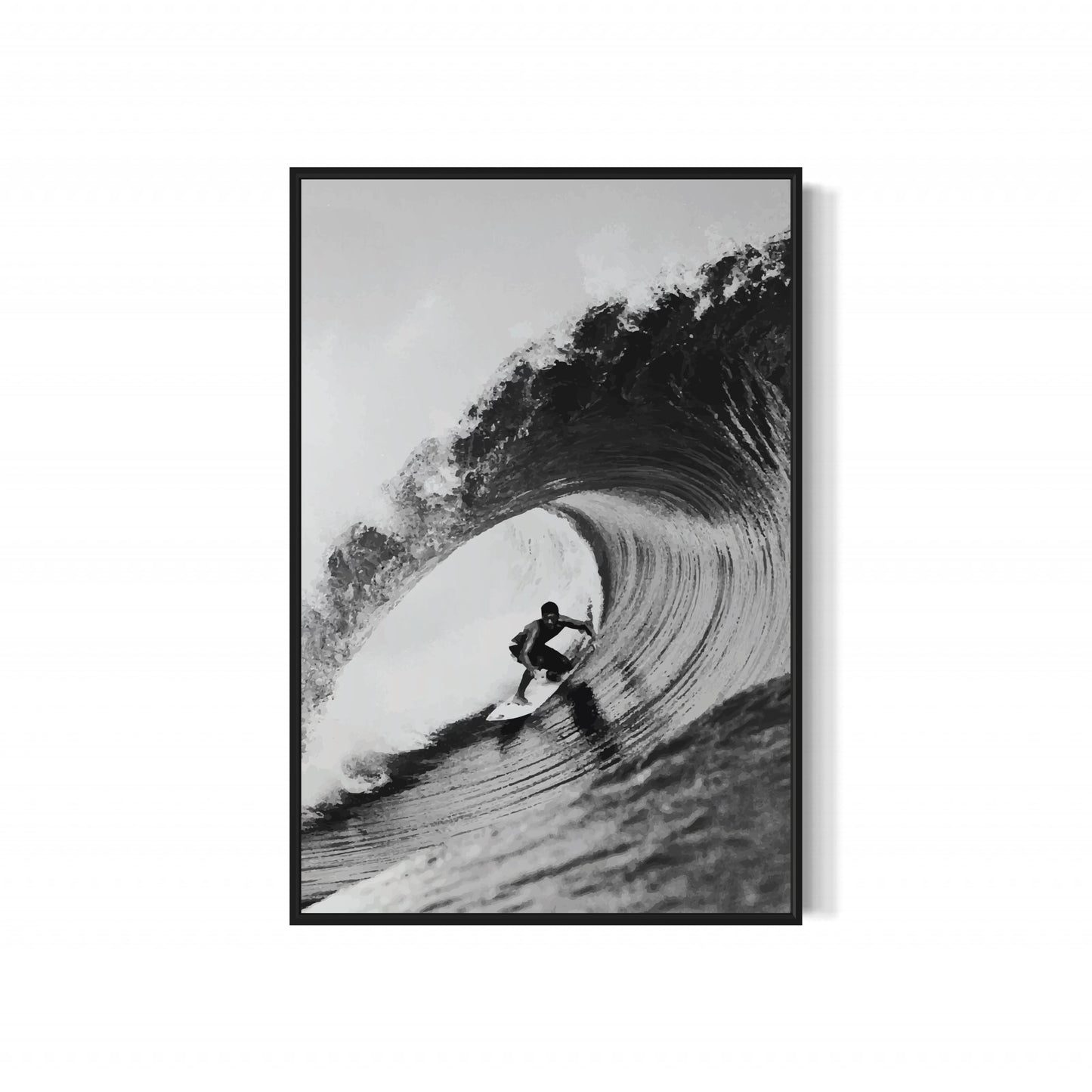Surfing Black & White