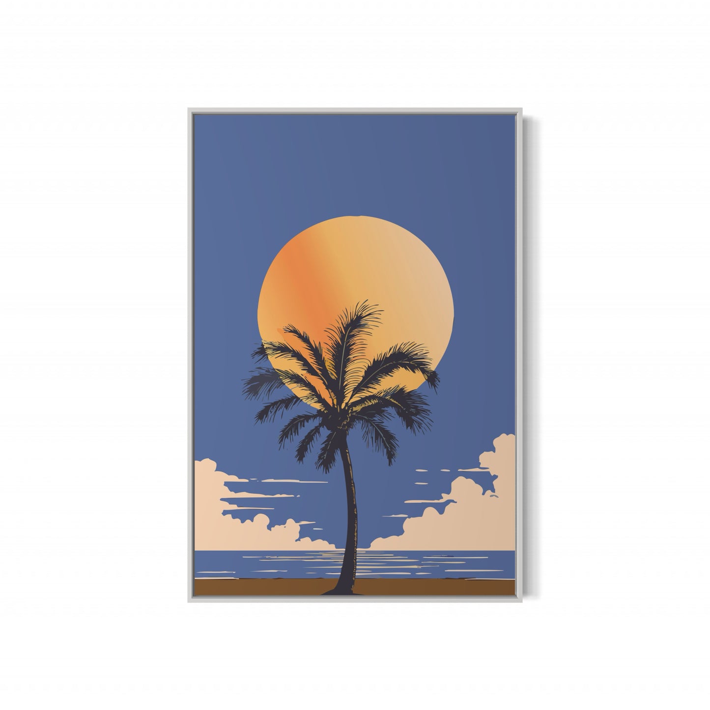 Sunset Palm