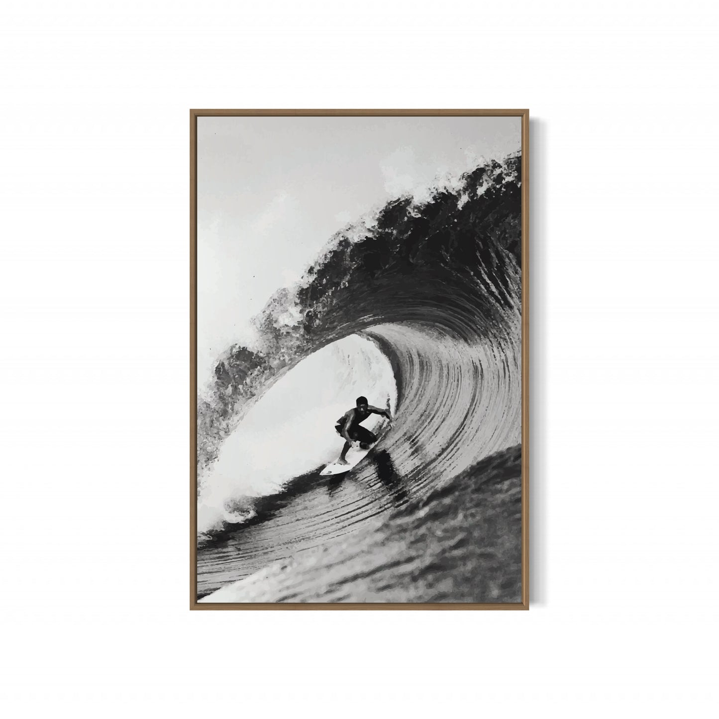 Surfing Black & White