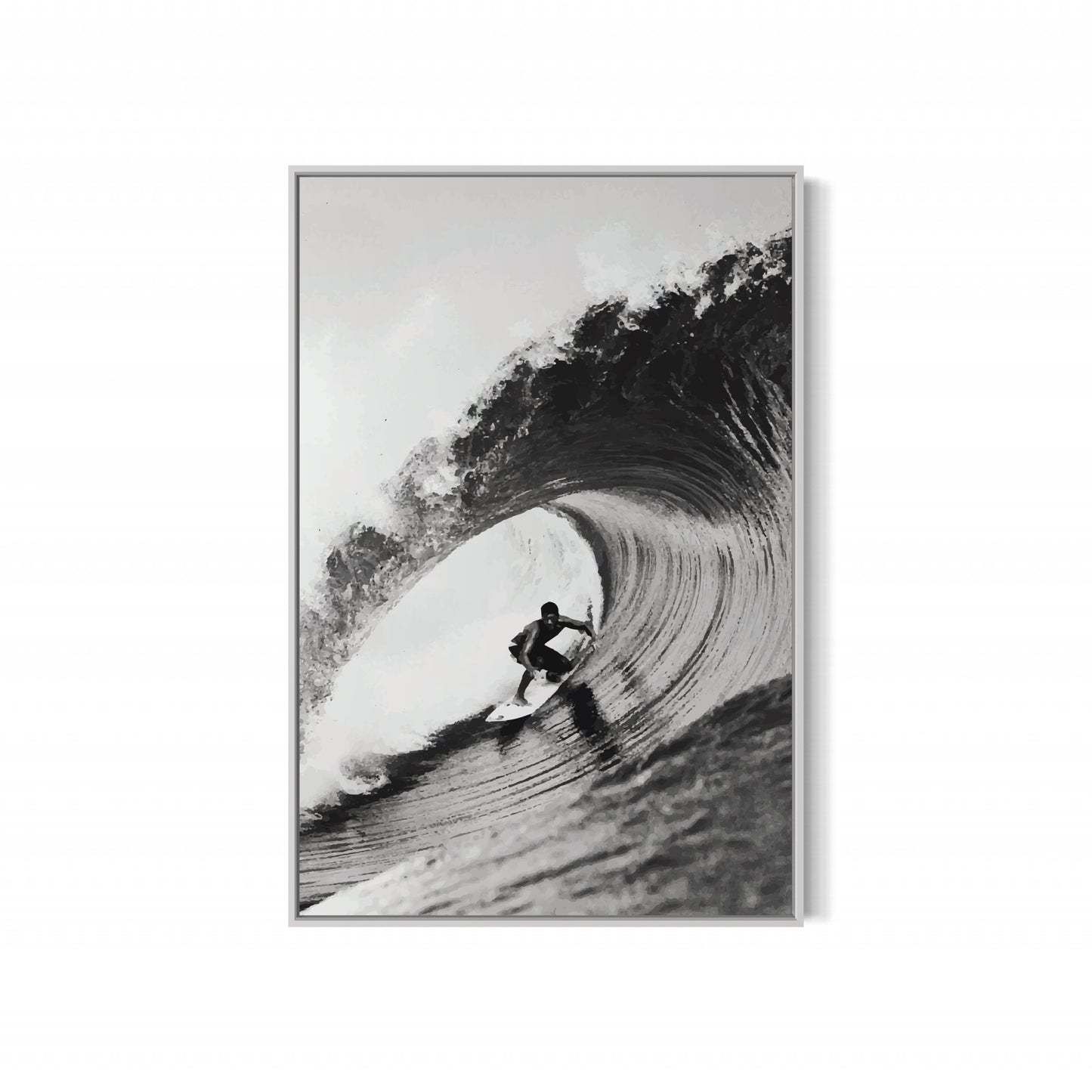 Surfing Black & White