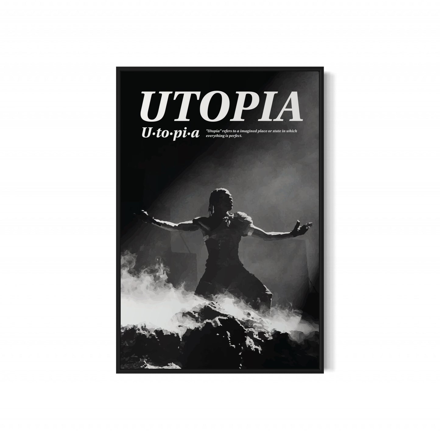 TRAVIS SCOTT Utopia Album Poster