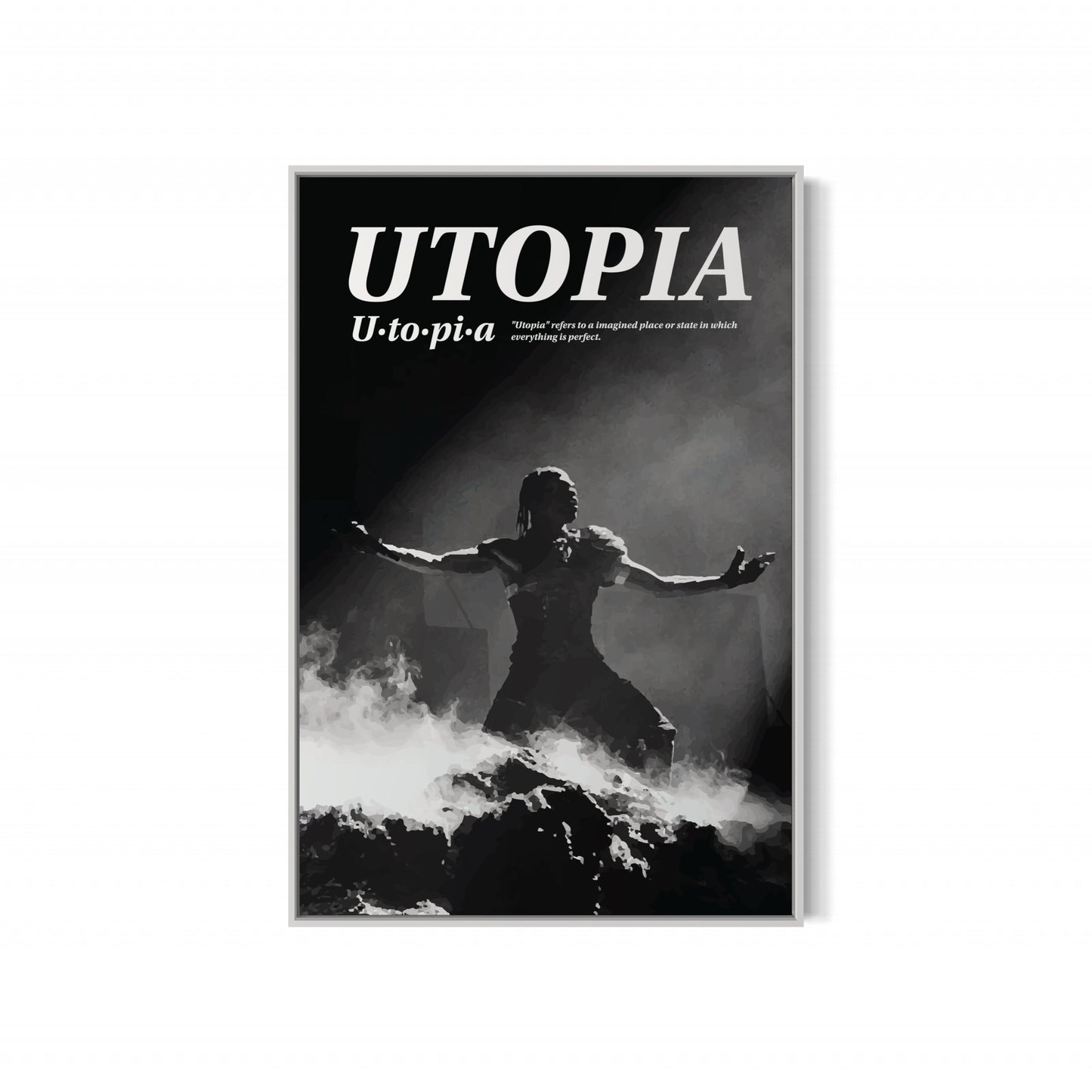 TRAVIS SCOTT Utopia Album Poster