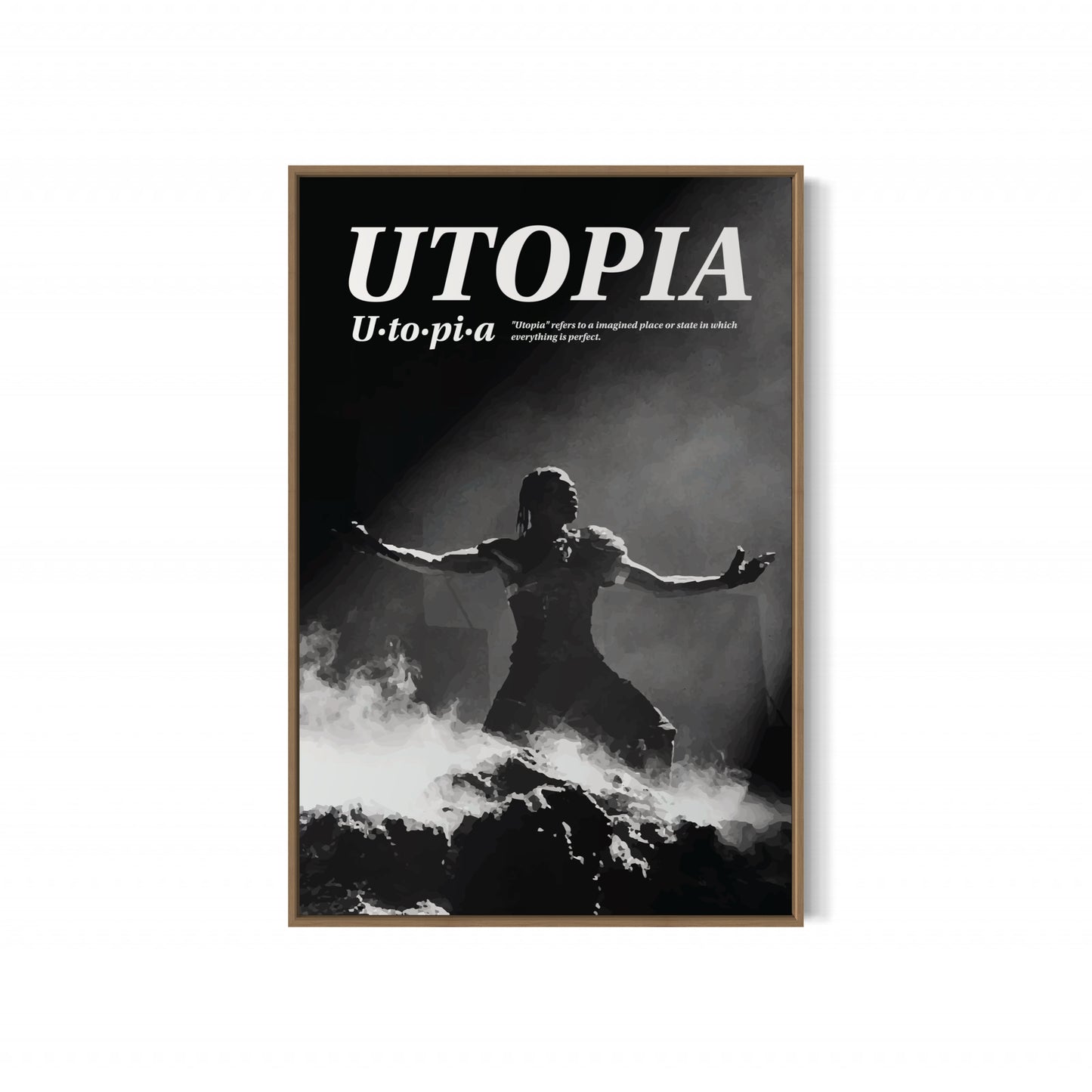 TRAVIS SCOTT Utopia Album Poster