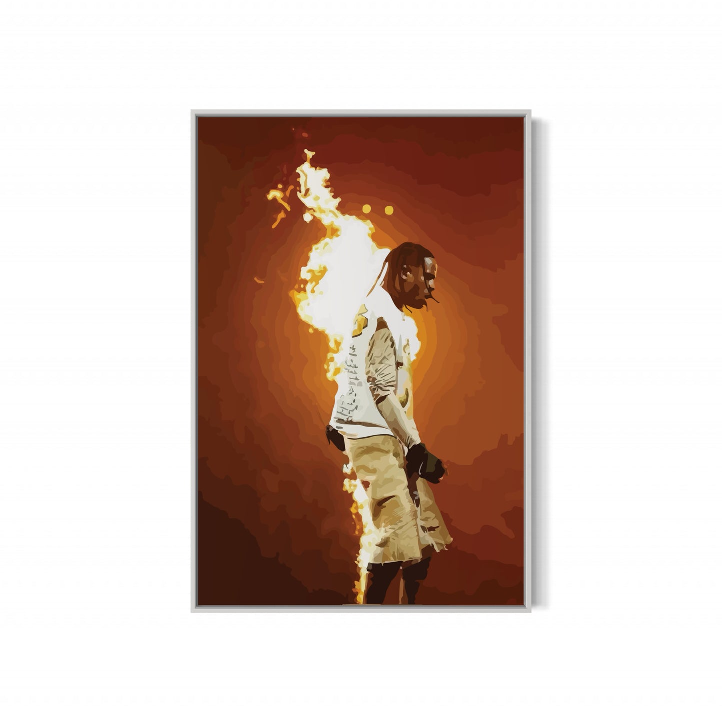 TRAVIS SCOTT x LA FLAME Poster