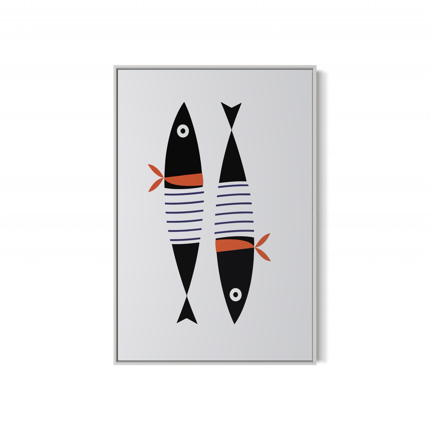 Twin Fish Poster
