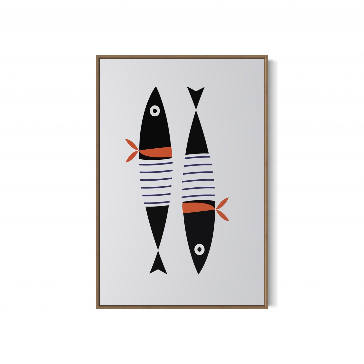 Twin Fish Poster