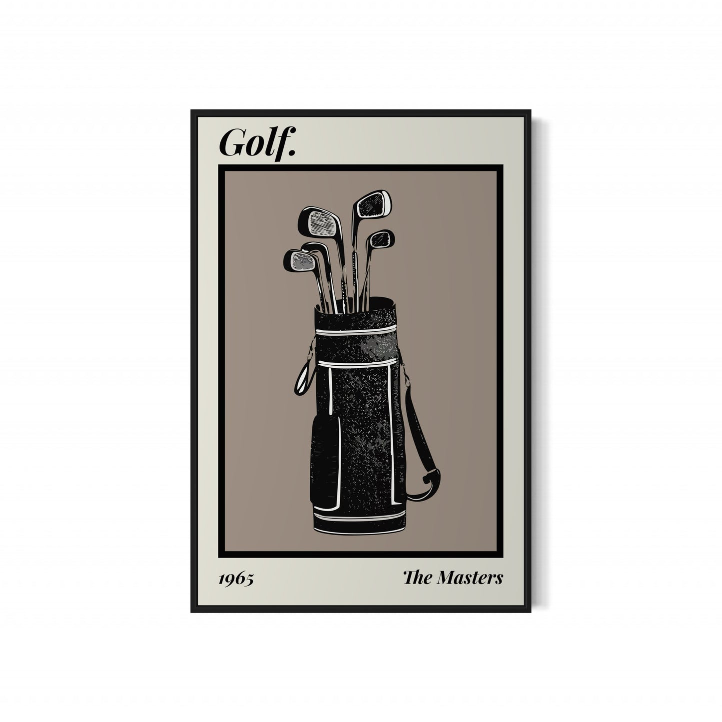 Vintage Golf Poster