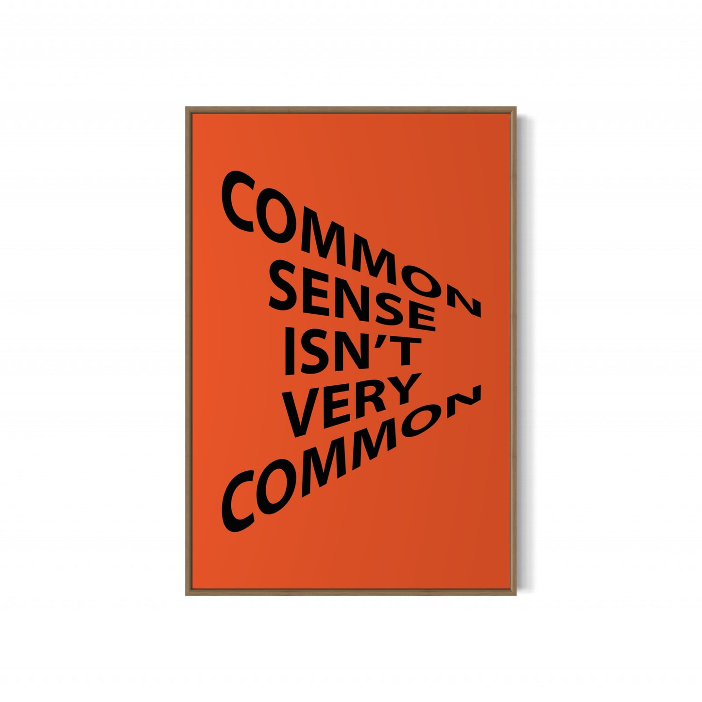 COMMON SENSE Poster