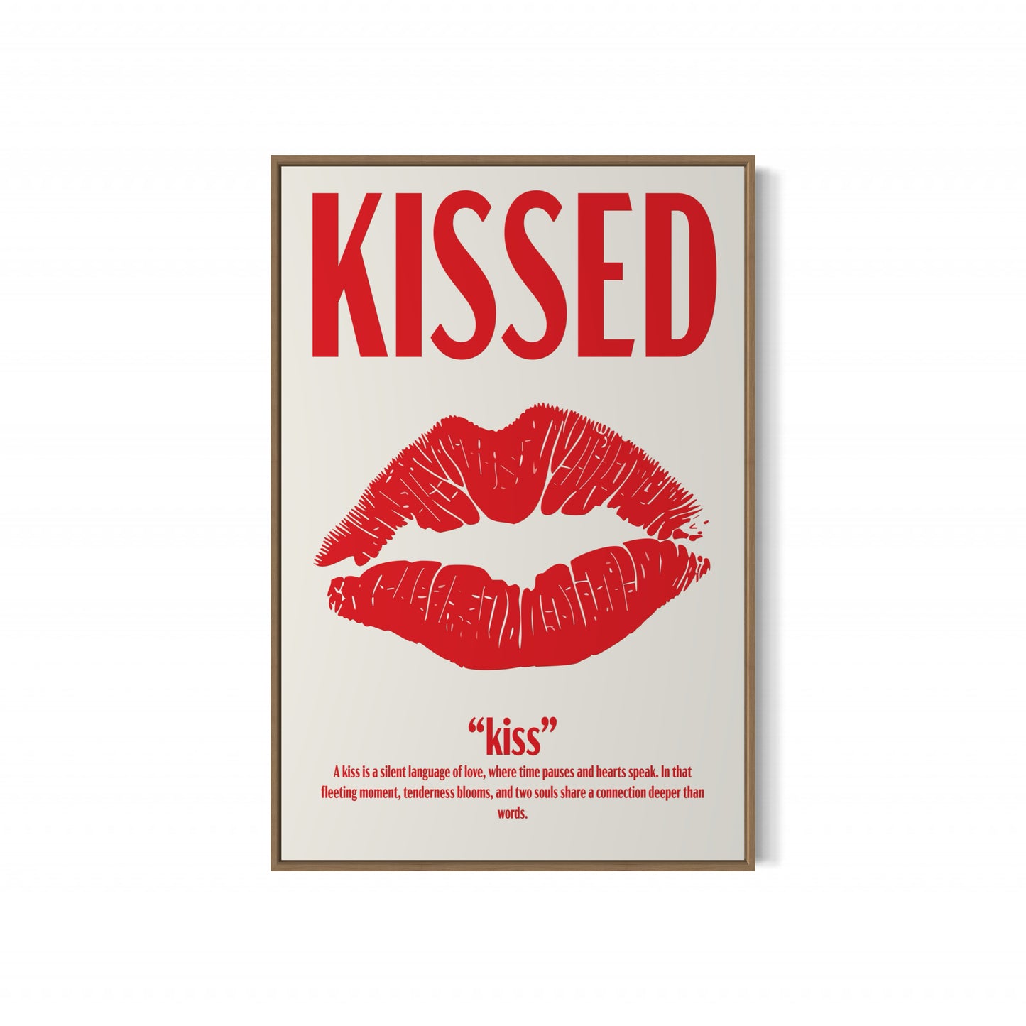 KISSED Poster