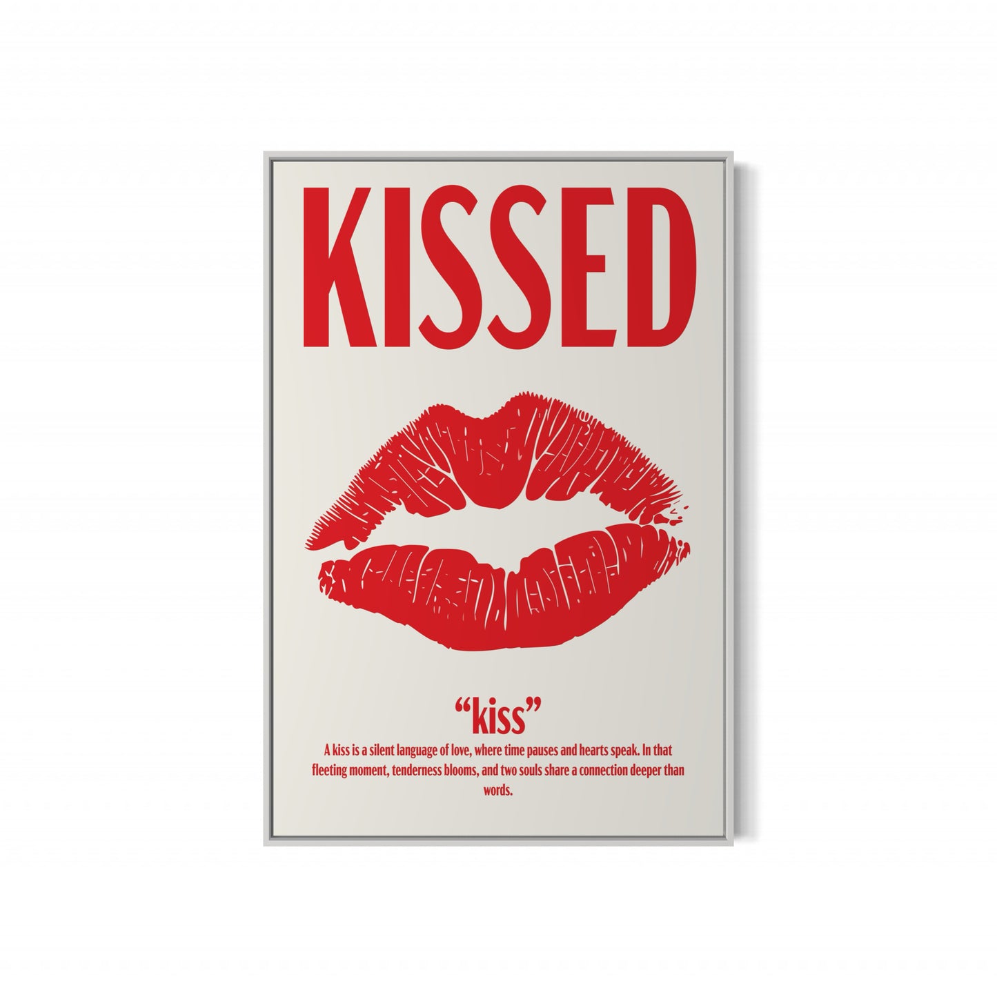 KISSED Poster