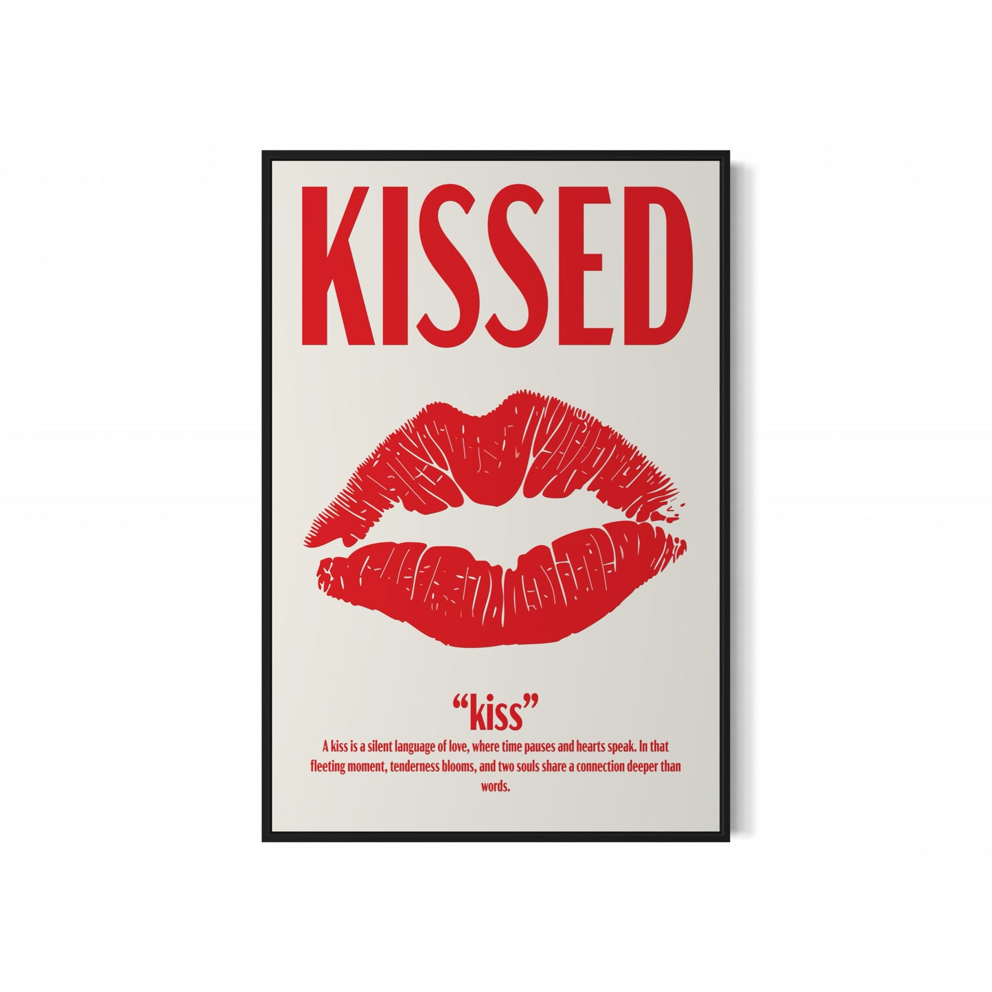KISSED Poster