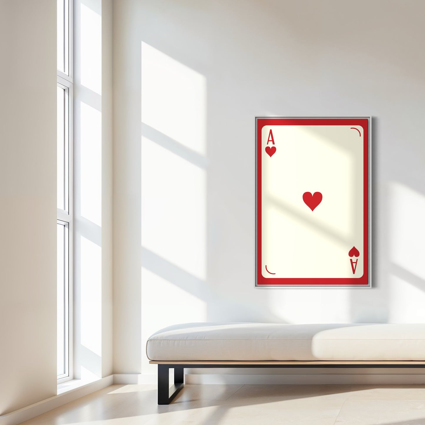 Ace Card Valentines Edition Poster