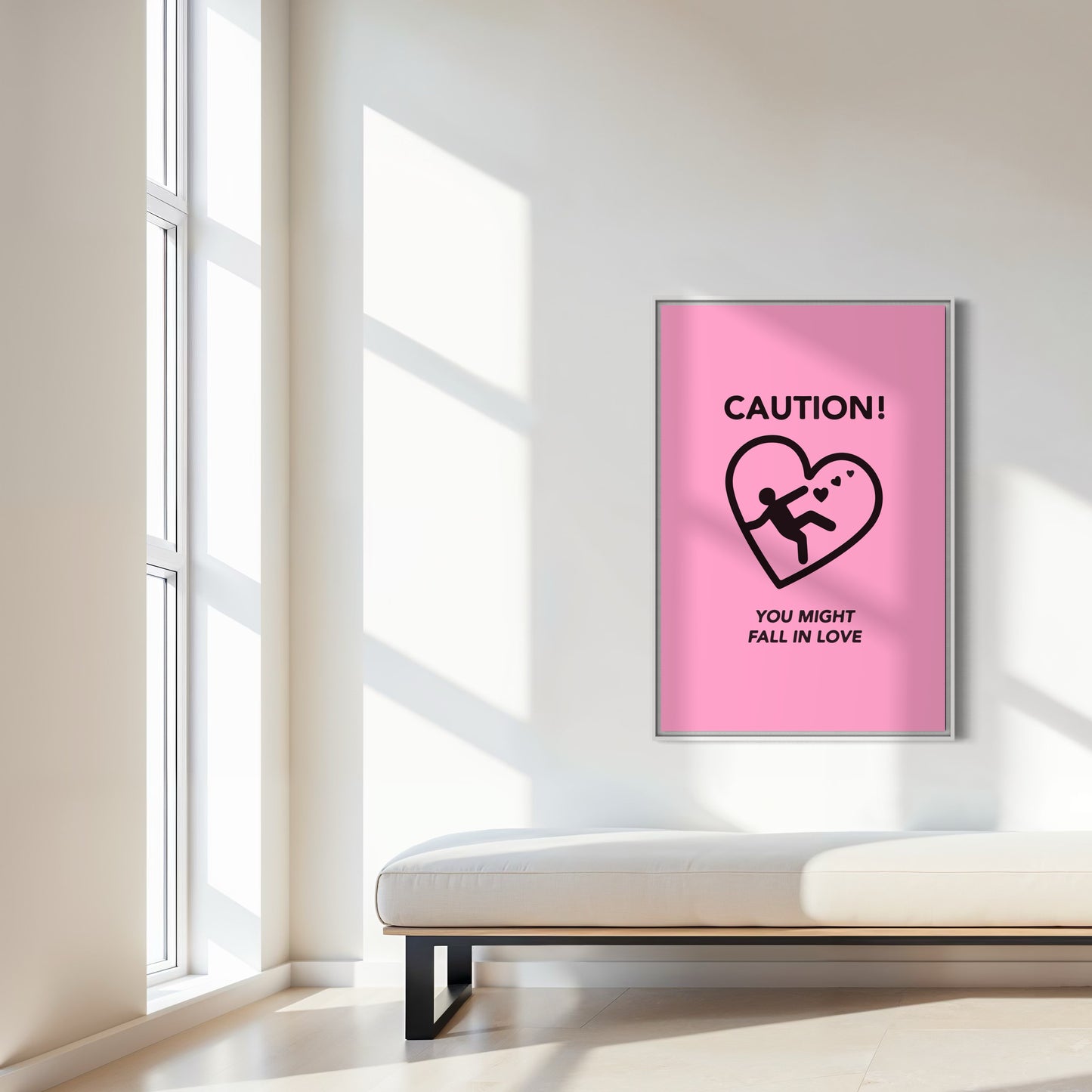 Caution You Might Fall in Love Poster