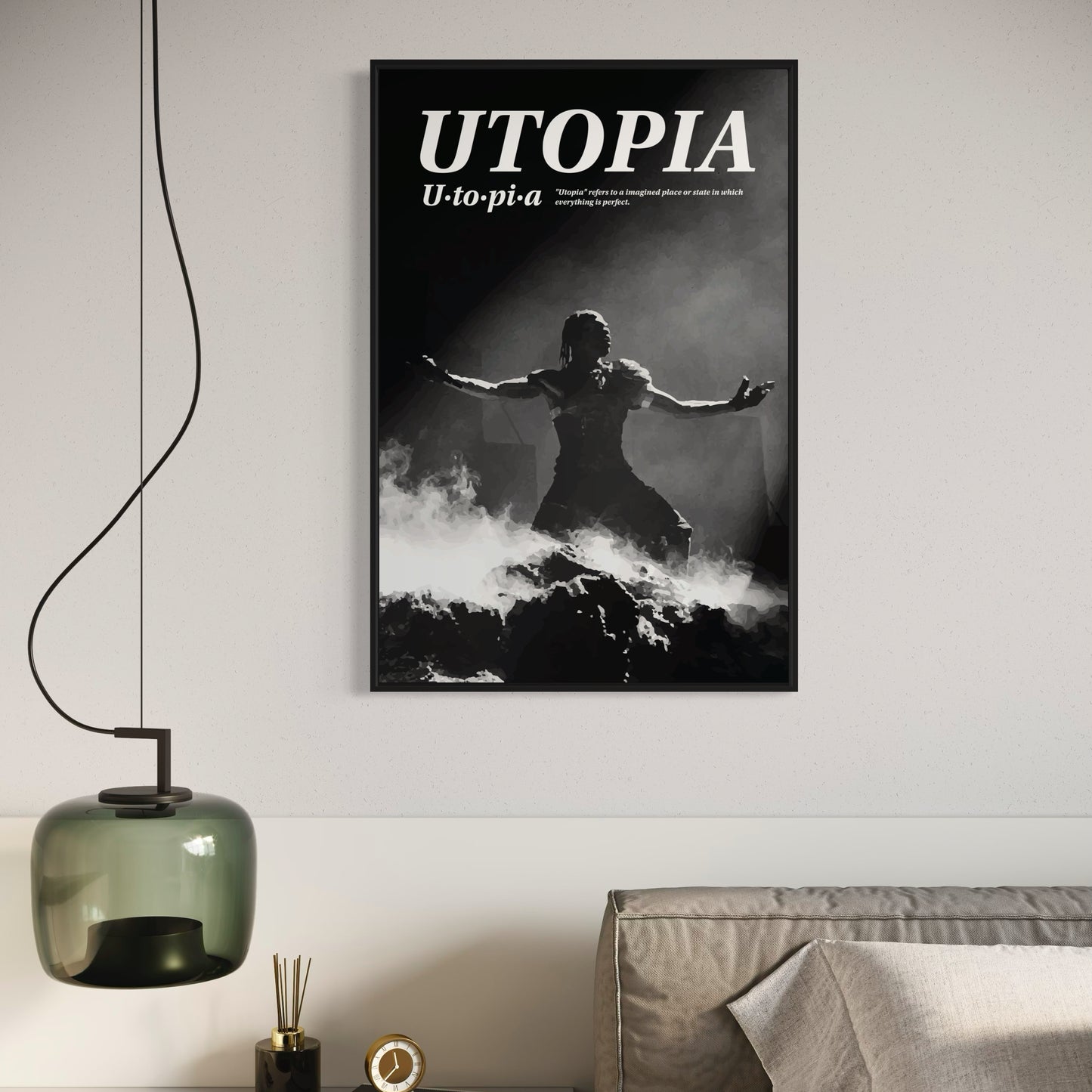 TRAVIS SCOTT Utopia Album Poster