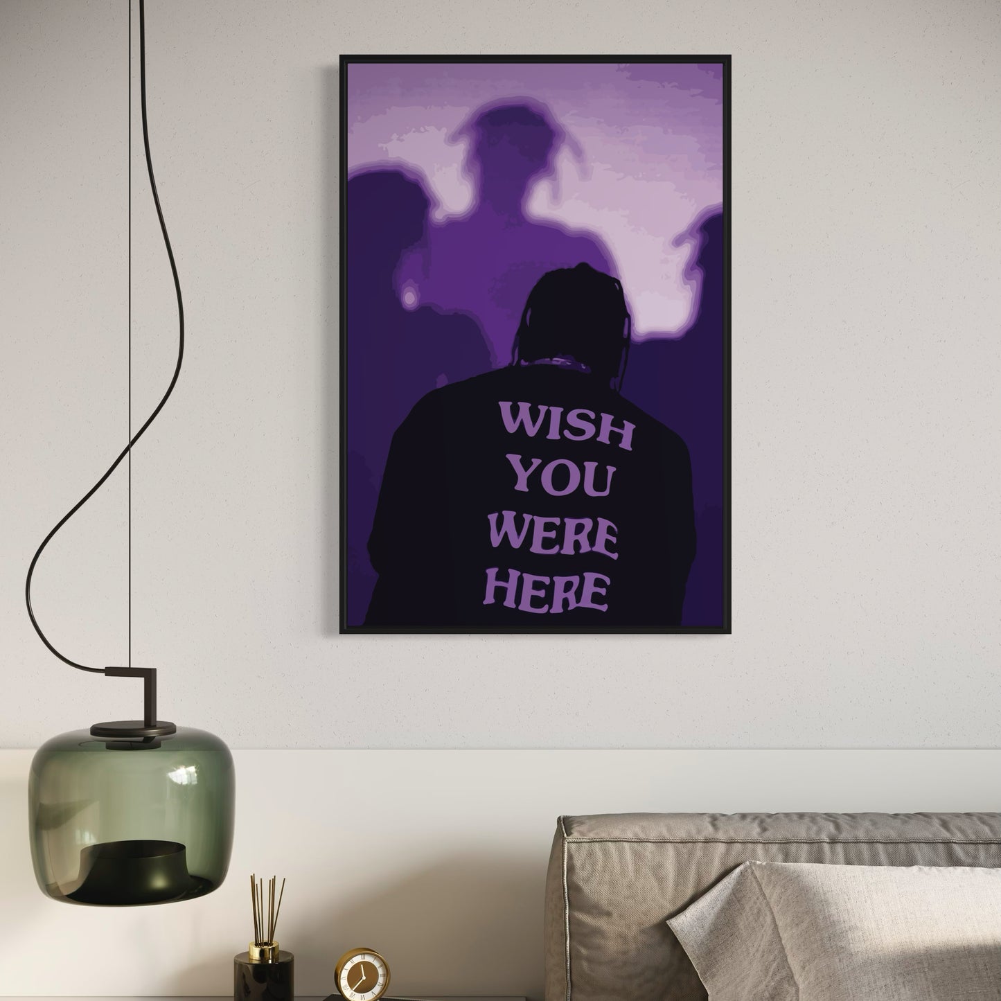 TRAVIS SCOTT x WISH YOU WERE HERE Poster