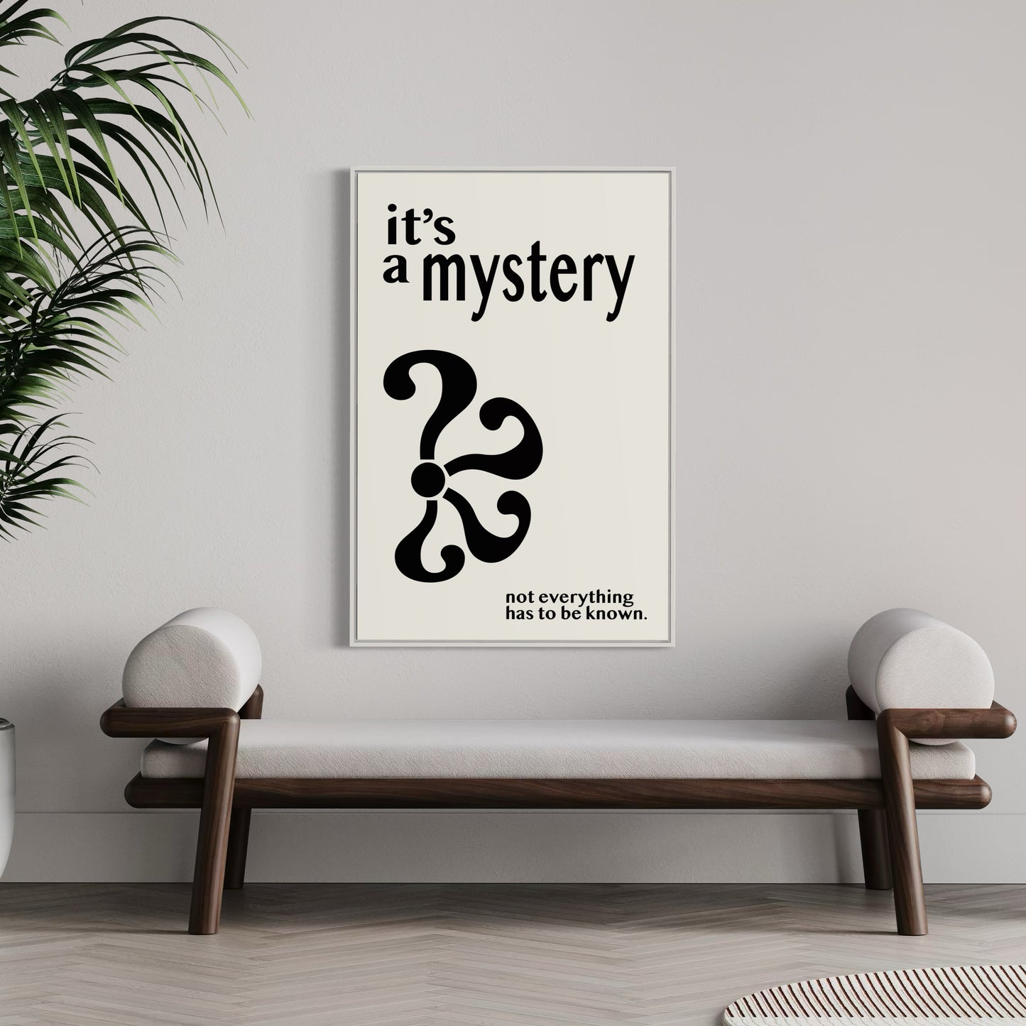 it's a mystery Poster