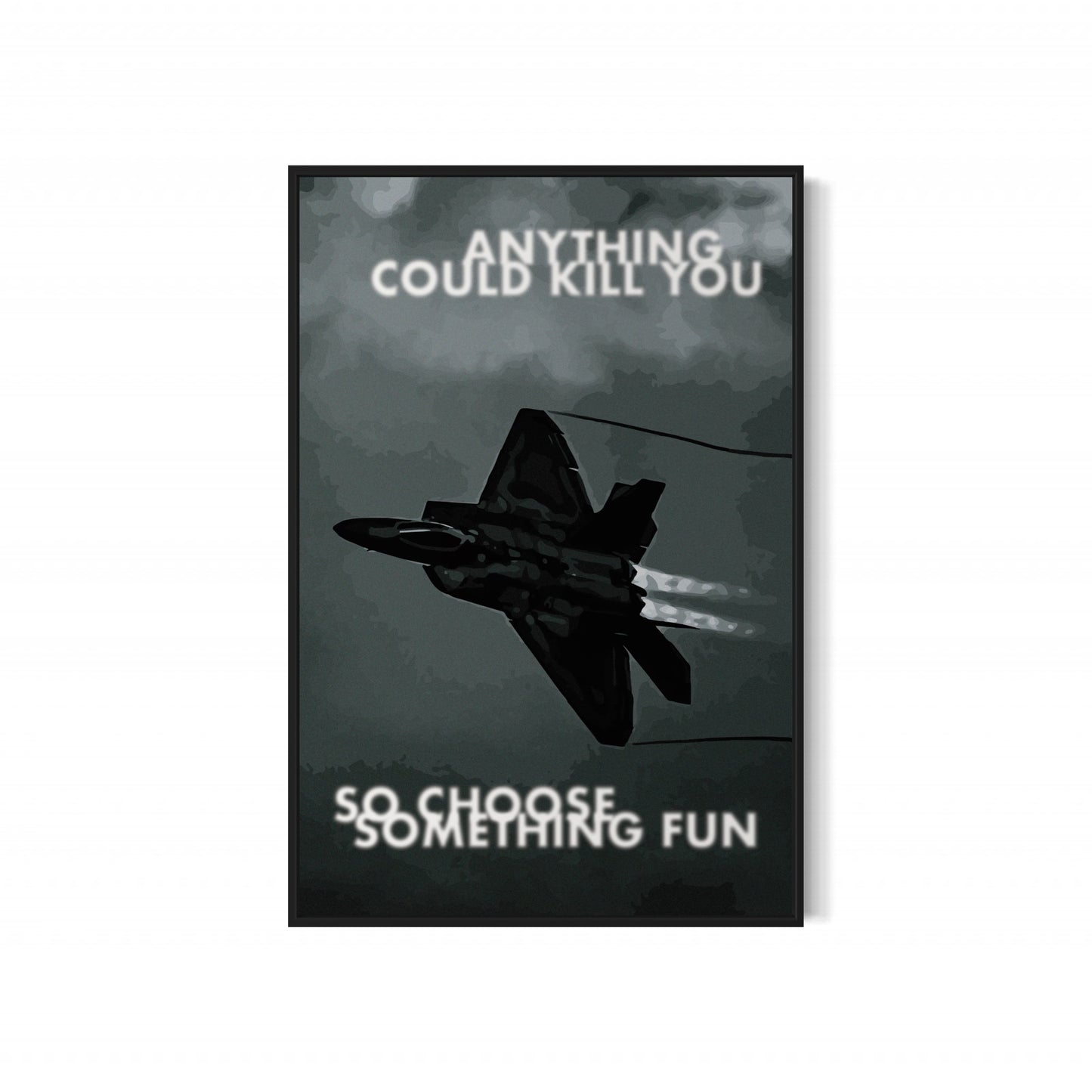 EXPLORETHEWRLD Air Force Poster