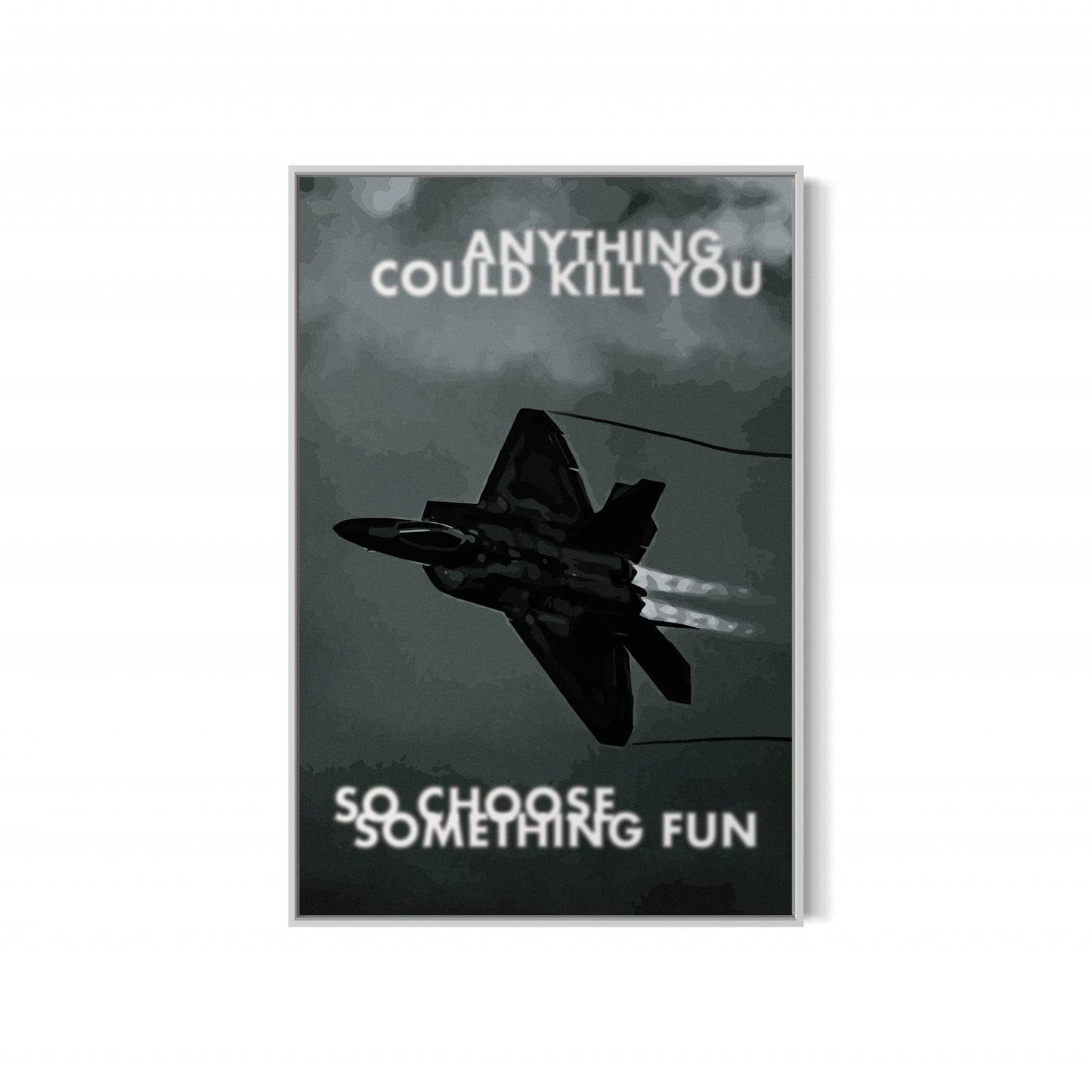 EXPLORETHEWRLD Air Force Poster