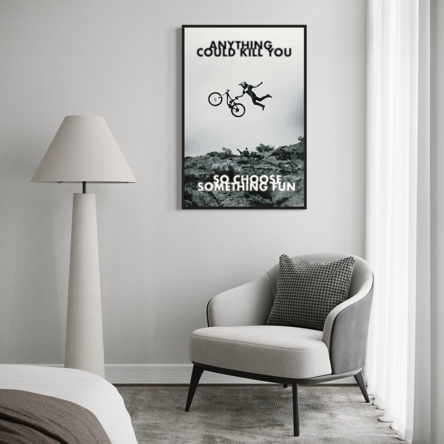 EXPLORETHEWRLD Cycling Poster