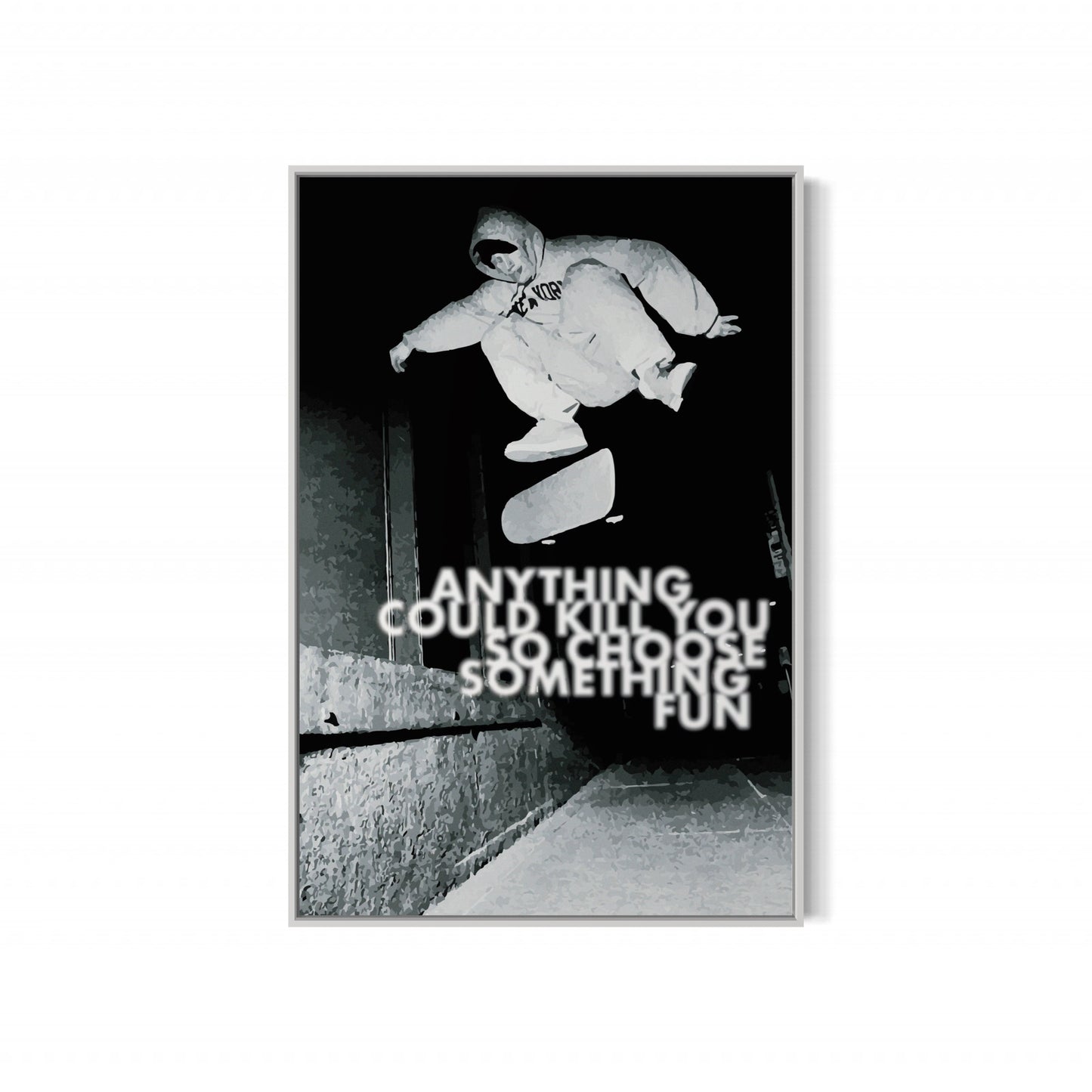 EXPLORETHEWRLD Skateboarding Poster