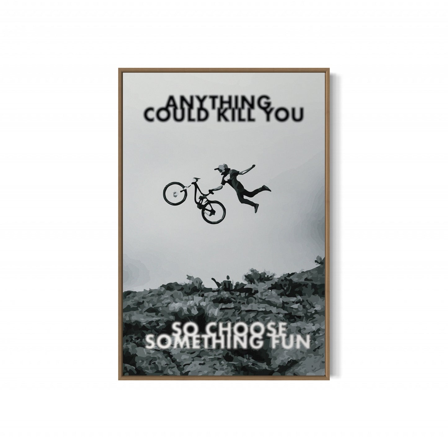 EXPLORETHEWRLD Cycling Poster
