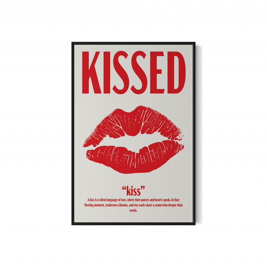 KISSED Poster