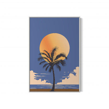 Sunset Palm