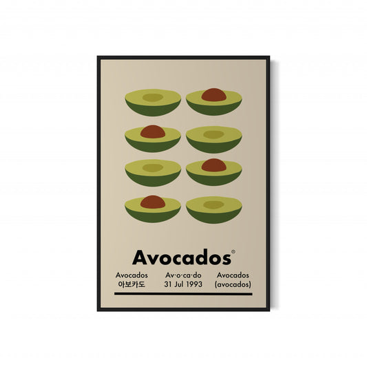 AVOCADOS Poster