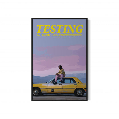 ASAP ROCKY Testing Album Poster