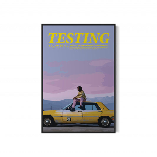 ASAP ROCKY Testing Album Poster