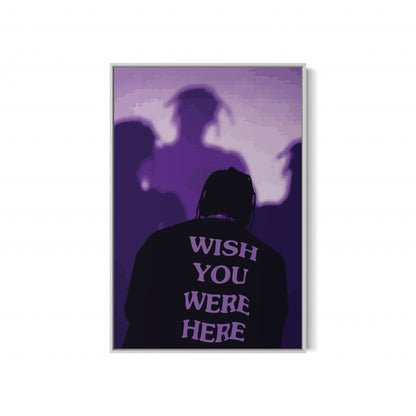 TRAVIS SCOTT x WISH YOU WERE HERE Poster