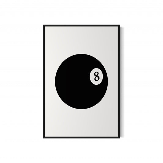 8 Ball Poster