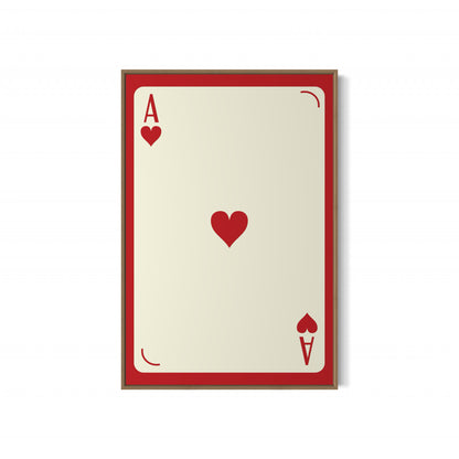 Ace Card Valentines Edition Poster