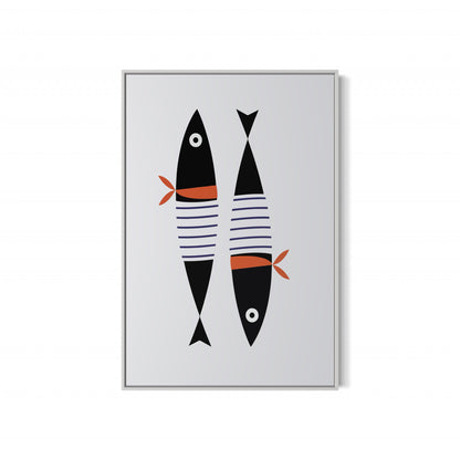 Twin Fish Poster
