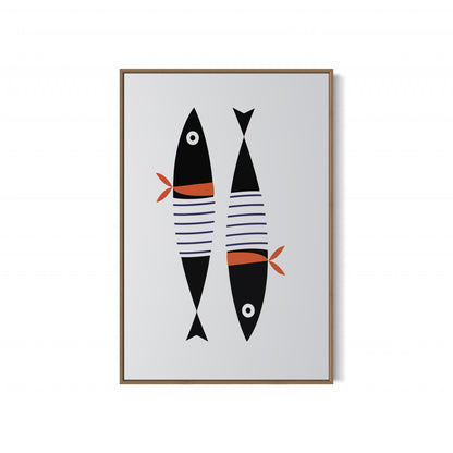 Twin Fish Poster