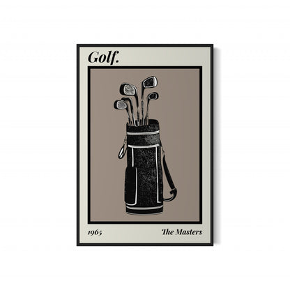 Vintage Golf Poster
