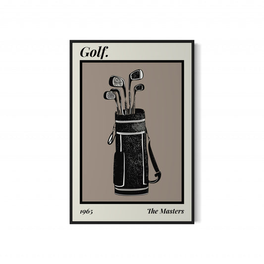 Vintage Golf Poster