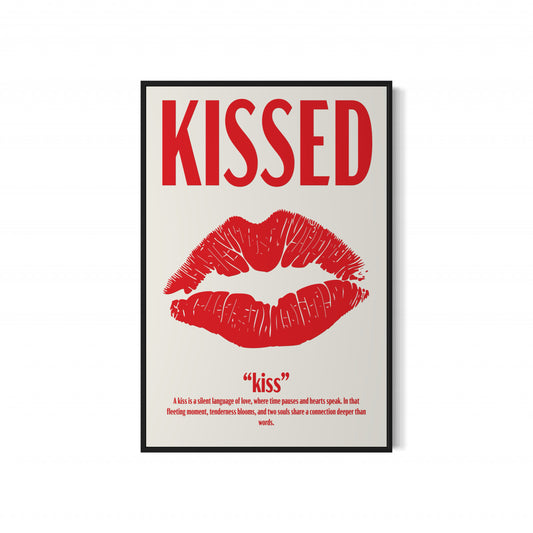 KISSED Poster