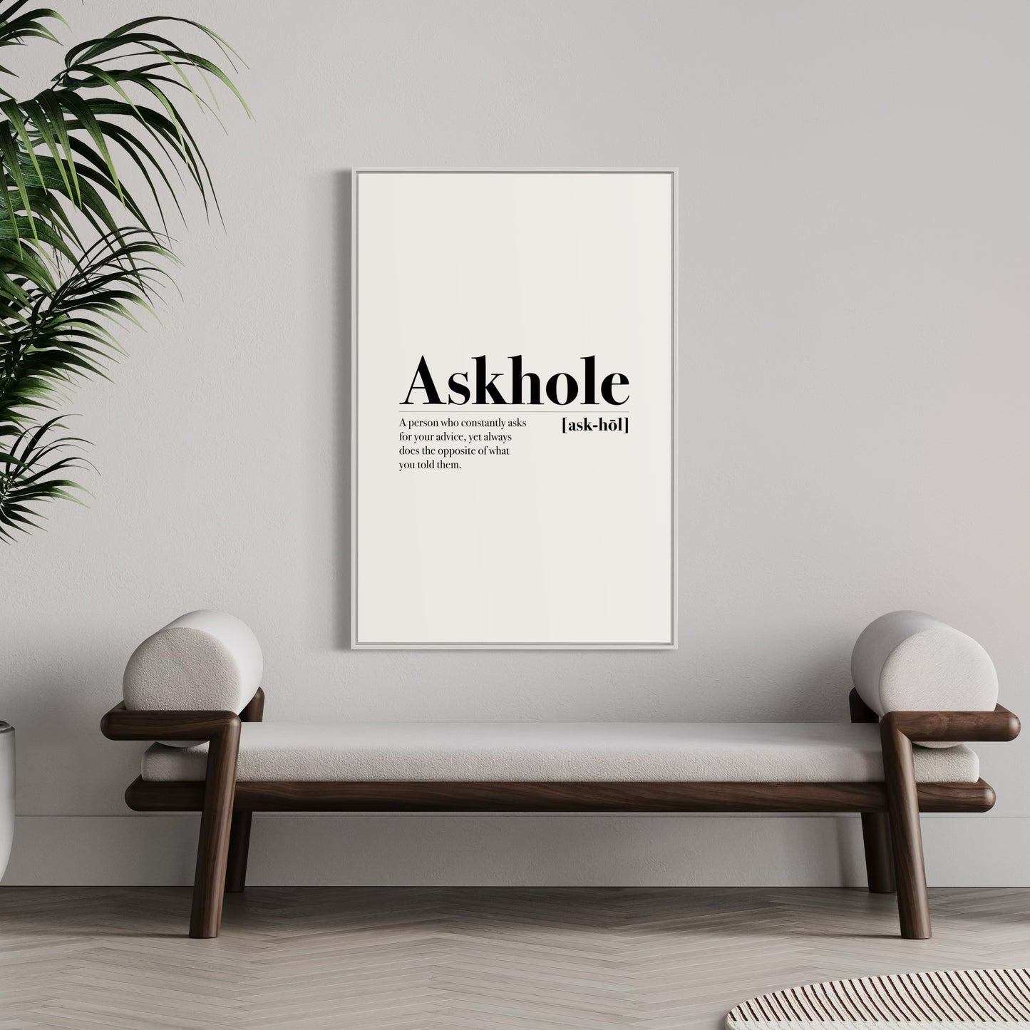 ASKHOLE Poster