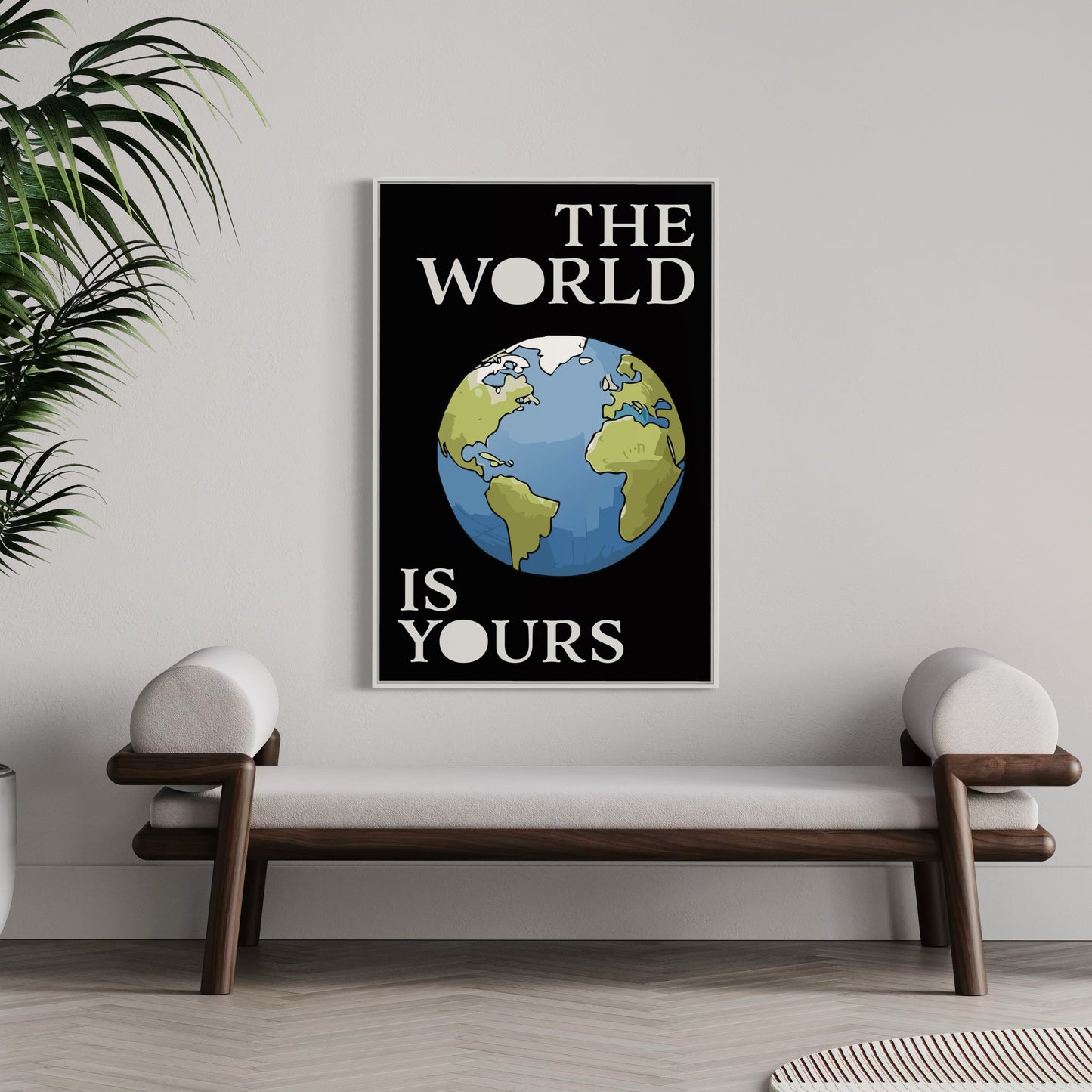 THE WORLD IS YOURS Poster