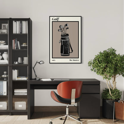Vintage Golf Poster