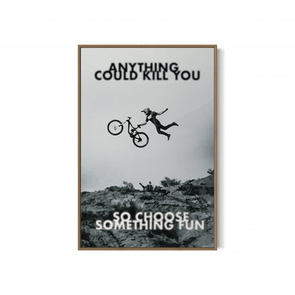 EXPLORETHEWRLD Cycling Poster