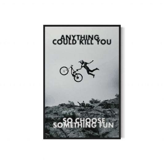 EXPLORETHEWRLD Cycling Poster
