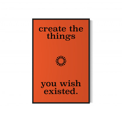 create the things Poster